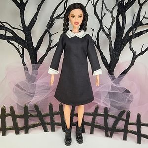 🎨 Wednesday Addams Dress for Barbie